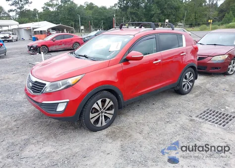 2013 Kia Sportage Ex z USA, uszkodzony, nr VIN KNDPC3A20D7503502
